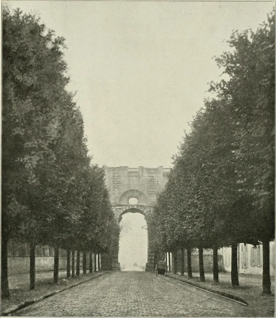 An illustration from Die Gartenkunst, 1899, leaf 542