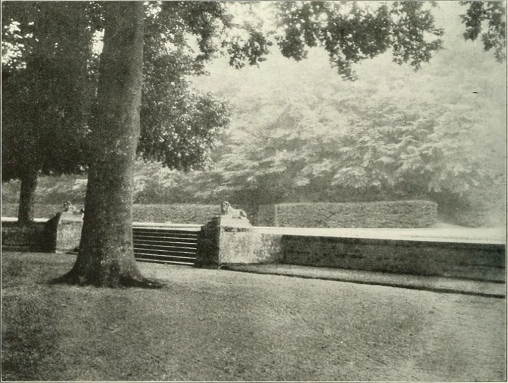 An illustration from Die Gartenkunst, 1899, leaf 543