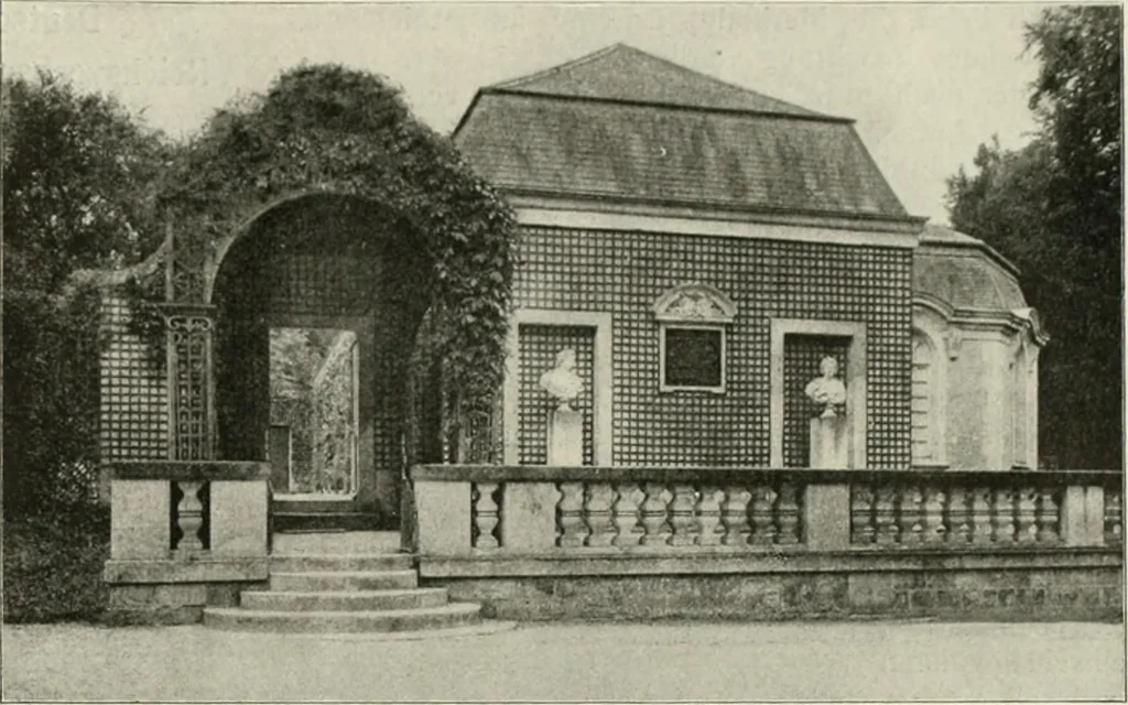An illustration from Die Gartenkunst, 1899, leaf 546