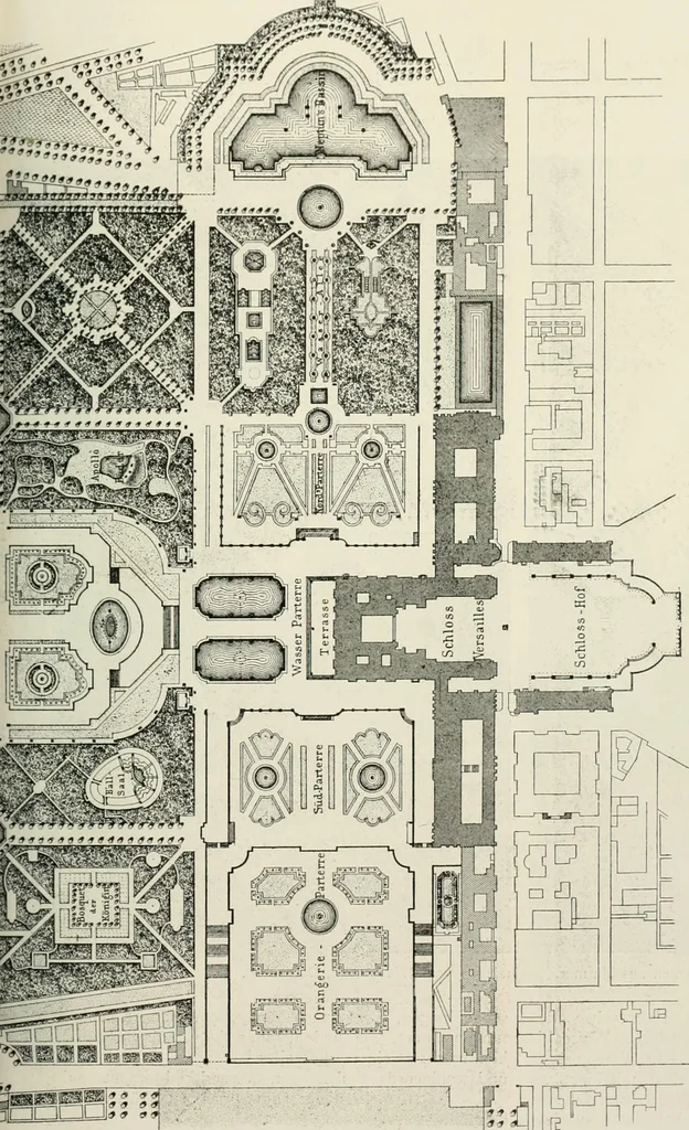 An illustration from Die Gartenkunst, 1899, leaf 566
