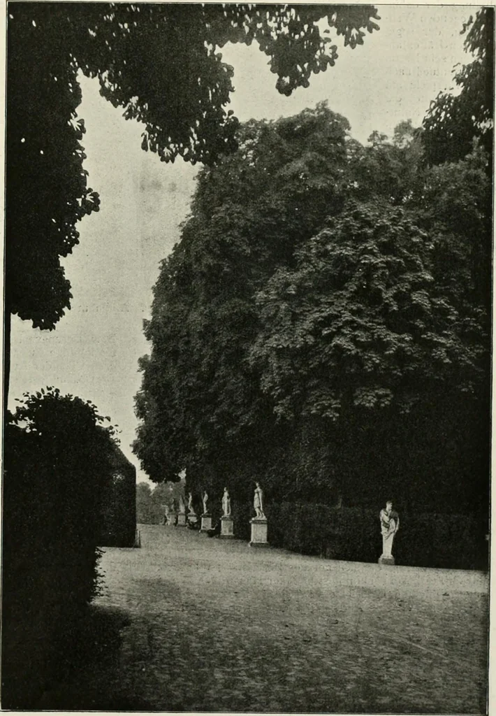 An illustration from Die Gartenkunst, 1899, leaf 574