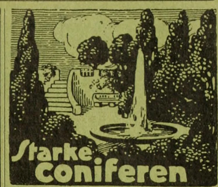 An illustration from Die Gartenkunst, 1899, leaf 576