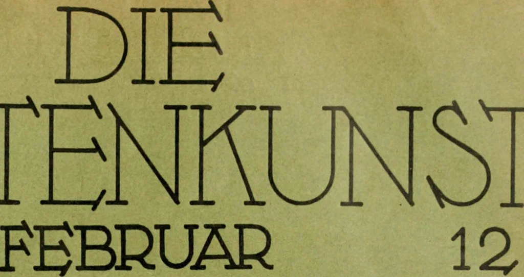 An illustration from Die Gartenkunst, 1899, leaf 58