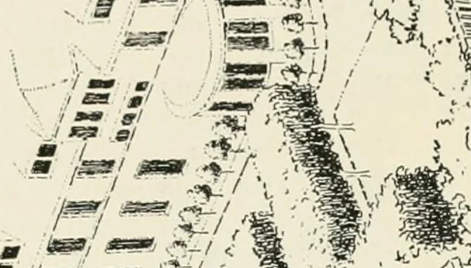 An illustration from Die Gartenkunst, 1899, leaf 588
