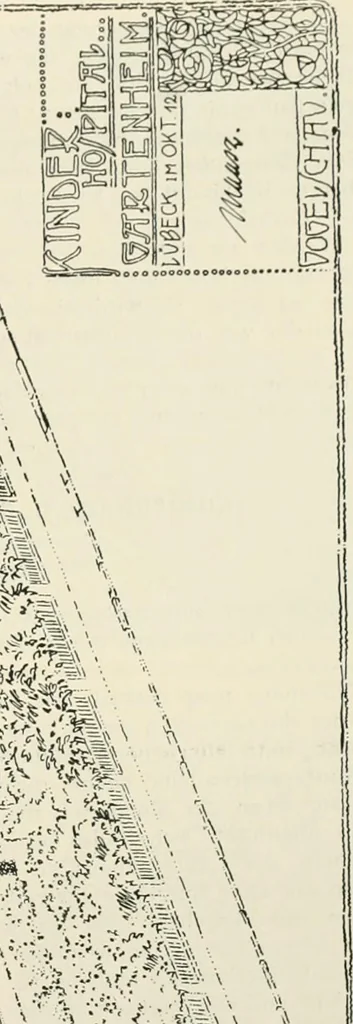 An illustration from Die Gartenkunst, 1899, leaf 588