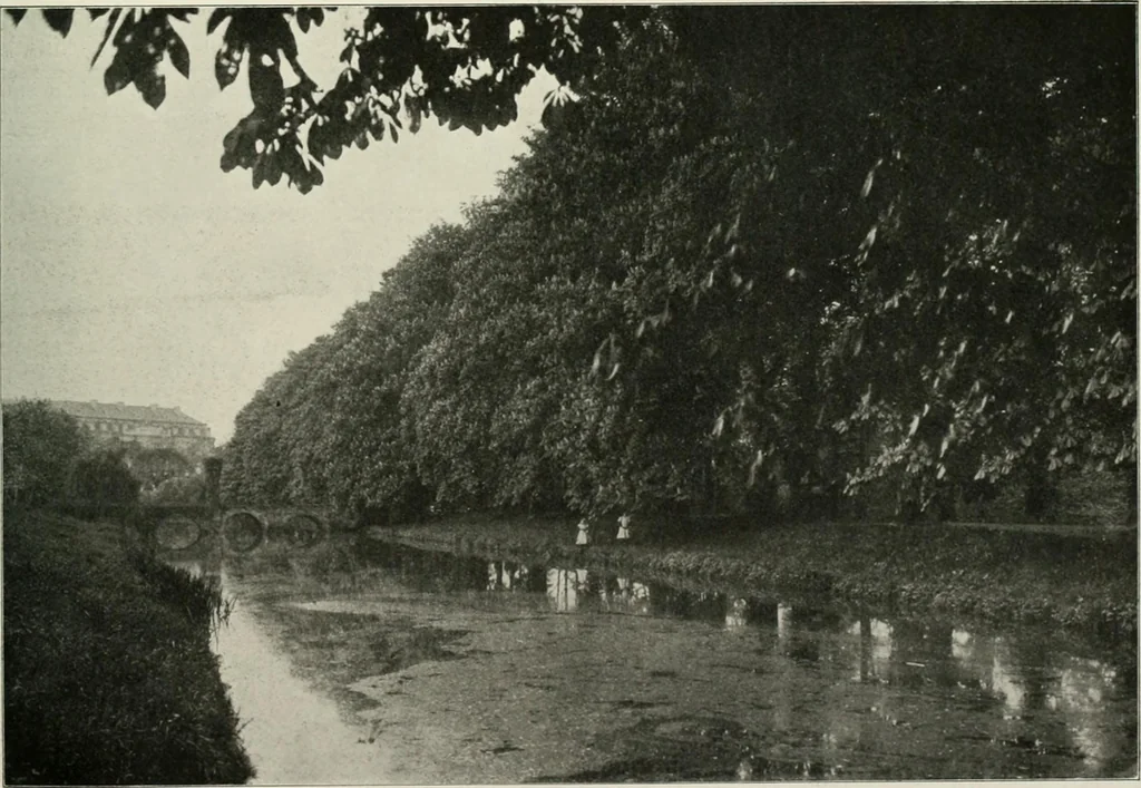 An illustration from Die Gartenkunst, 1899, leaf 592