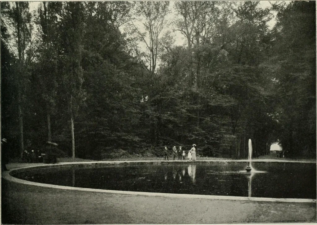 An illustration from Die Gartenkunst, 1899, leaf 594