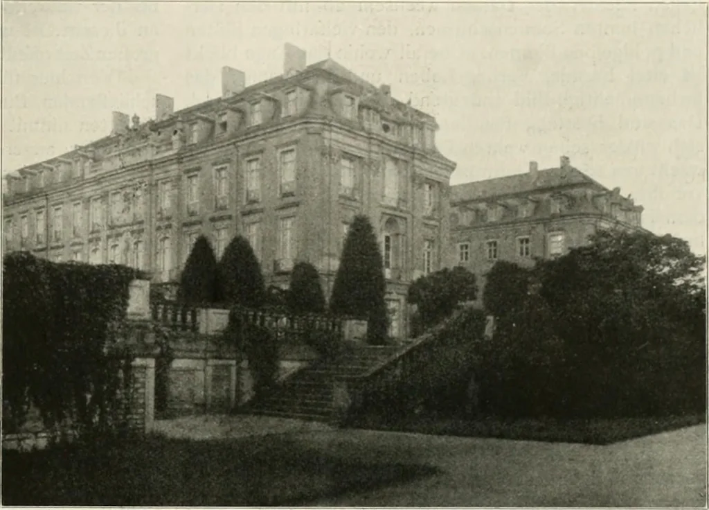 An illustration from Die Gartenkunst, 1899, leaf 596
