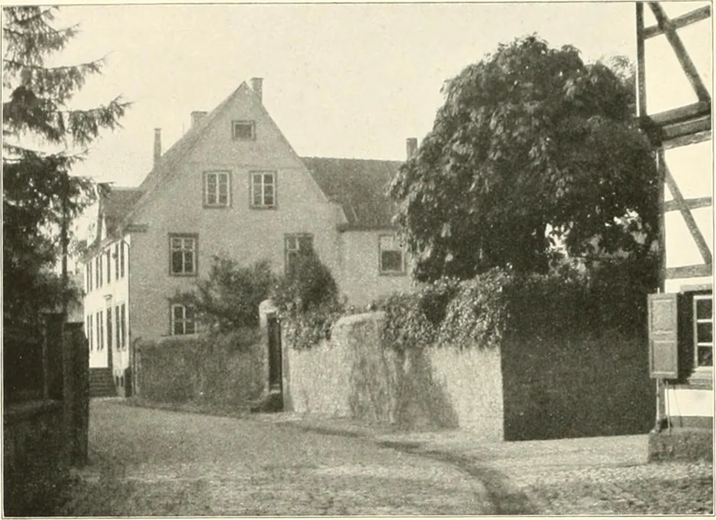 An illustration from Die Gartenkunst, 1899, leaf 73
