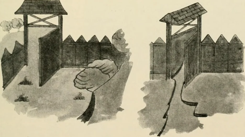 An illustration from Die Gartenkunst, 1899, leaf 76