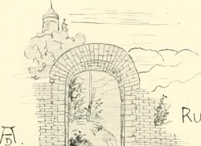 An illustration from Die Gartenkunst, 1899, leaf 77
