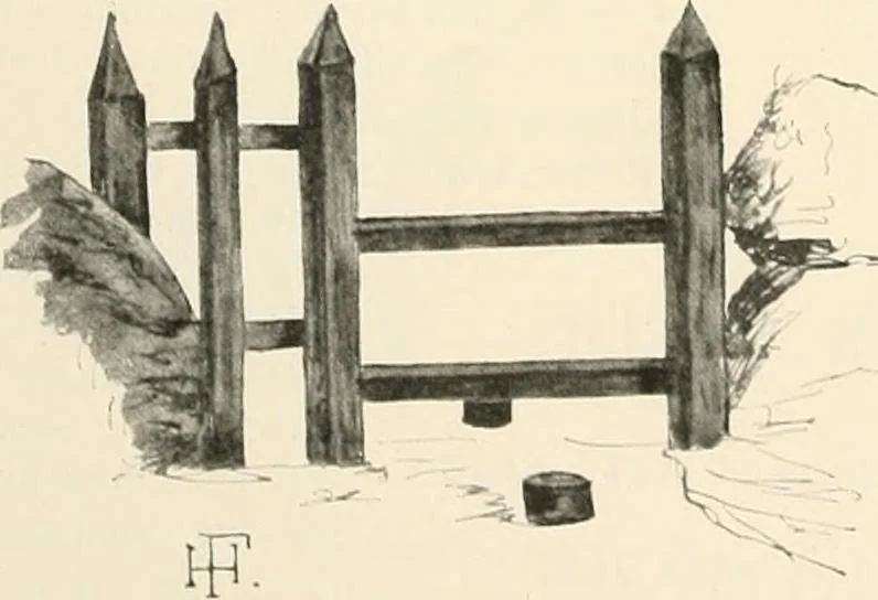 An illustration from Die Gartenkunst, 1899, leaf 77