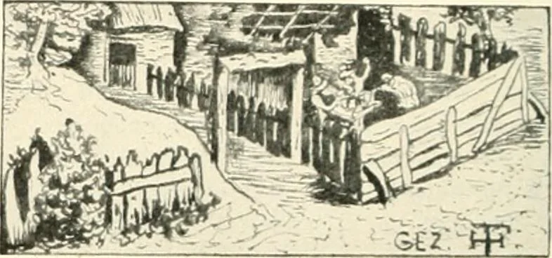 An illustration from Die Gartenkunst, 1899, leaf 77