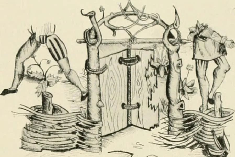 An illustration from Die Gartenkunst, 1899, leaf 78