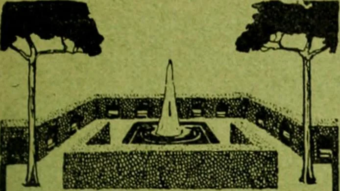 An illustration from Die Gartenkunst, 1899, leaf 80