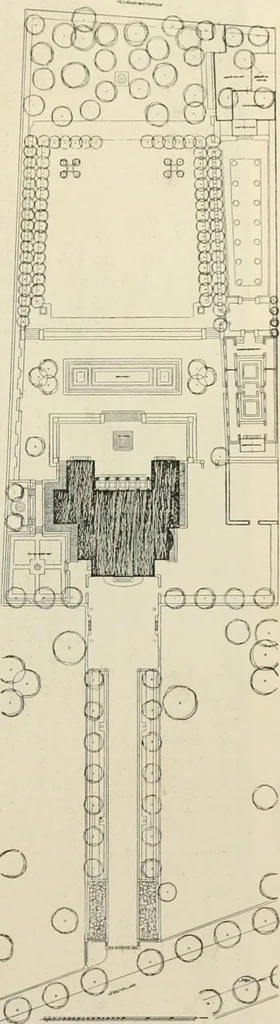An illustration from Die Gartenkunst, 1899, leaf 92