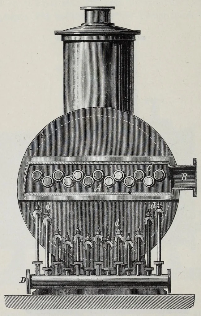 An illustration from Die Gerb- und Farbstoff-Ertrarte, 1887, leaf 142