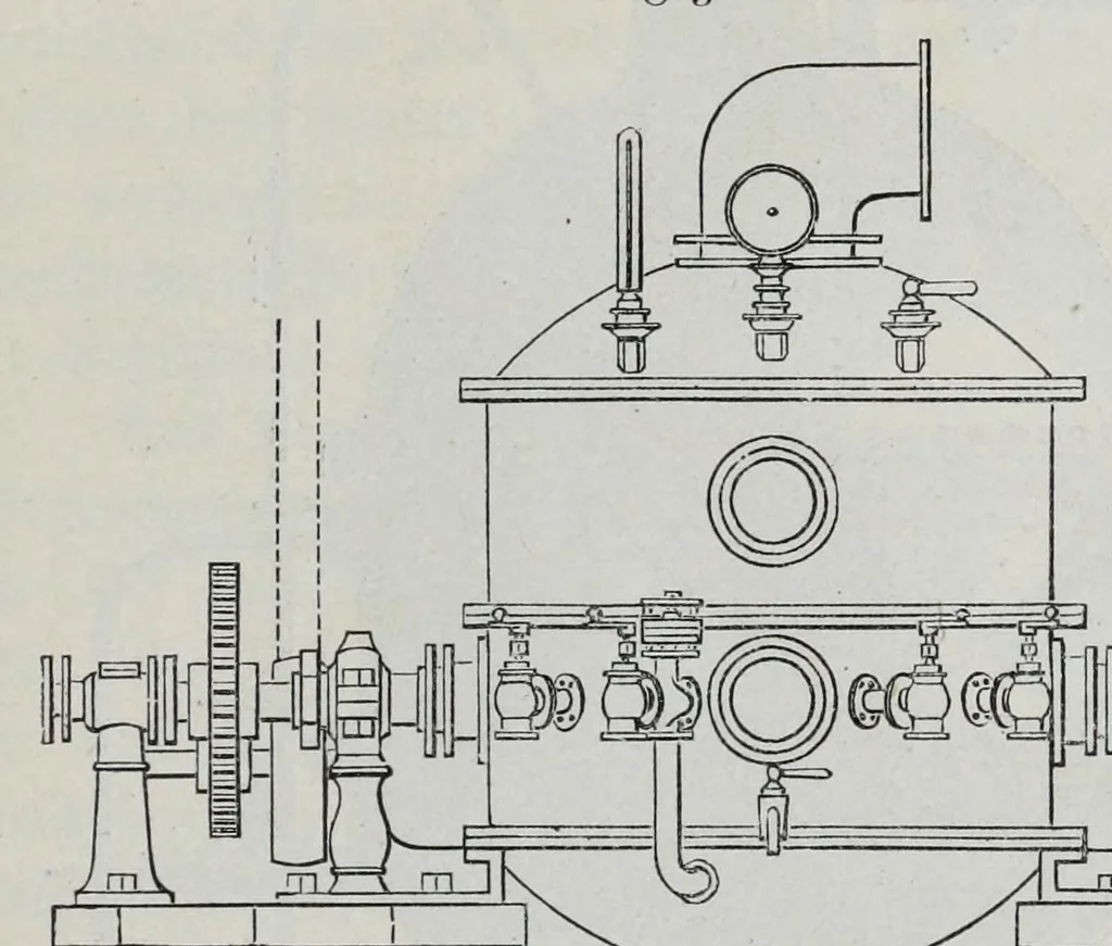 An illustration from Die Gerb- und Farbstoff-Ertrarte, 1887, leaf 151