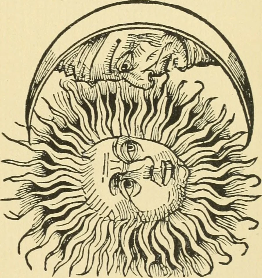 An illustration from Die graphische Darstellung von Naturereignissen, 1916, leaf 86