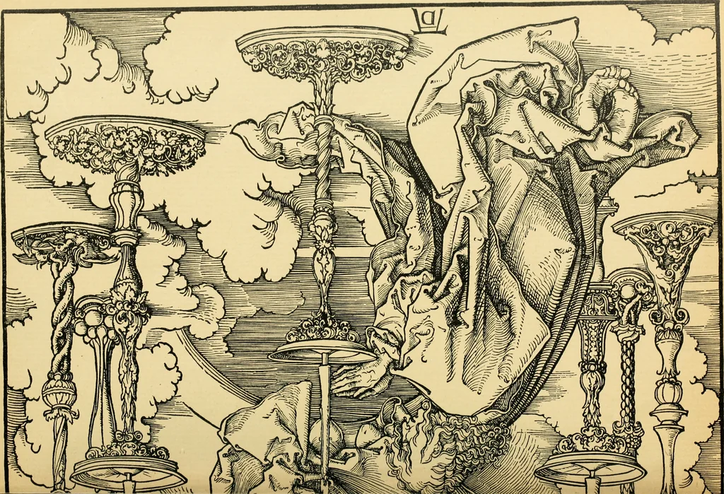 An illustration from Die graphische Darstellung von Naturereignissen, 1916, leaf 91