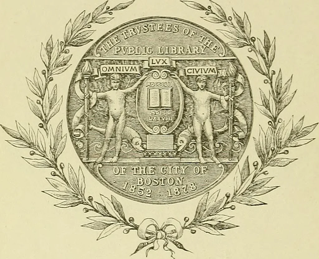 An illustration from Die Herstellung von Druckwerken : praktische Winke für Autoren und Verleger, 1868, leaf 1