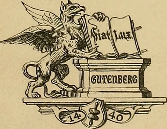An illustration from Die Herstellung von Druckwerken : praktische Winke für Autoren und Verleger, 1868, leaf 4