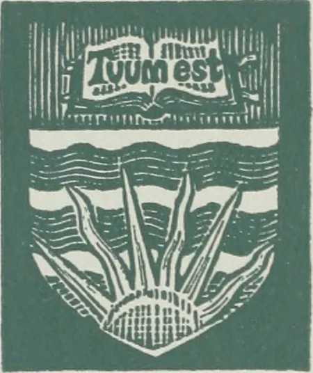 An illustration from Die hochromanische Wandmalerei in Regensburg, 1920, leaf 1