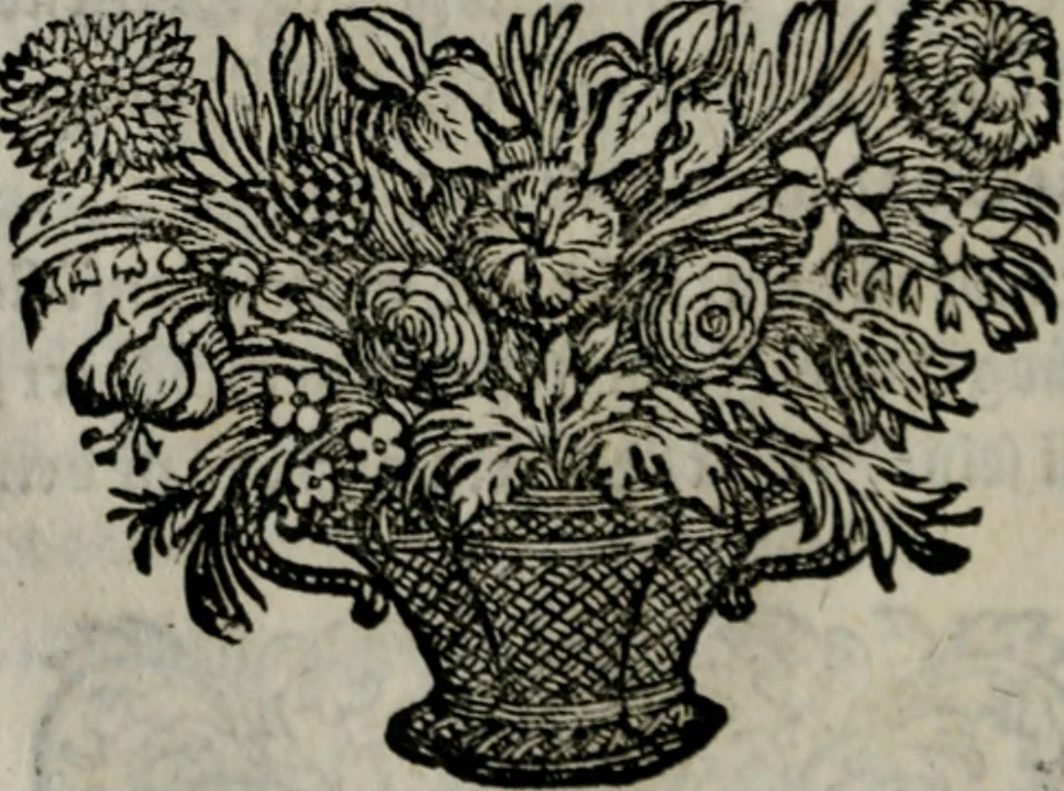An illustration from Die ihren Gott liebende Seele, vorgestellt in den Sinnbildern des Hermanni Hugonis über seine Pia desideria, und des Ottonis Vaenii, über die Liebe Gottes, mit neuen Kupffern und Versen, welche zielen auf das innere Christenthum, aus dem Frantzösischen ins Teutsche übersetzt, 1743, leaf 393