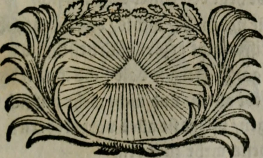 An illustration from Die ihren Gott liebende Seele, vorgestellt in den Sinnbildern des Hermanni Hugonis über seine Pia desideria, und des Ottonis Vaenii, über die Liebe Gottes, mit neuen Kupffern und Versen, welche zielen auf das innere Christenthum, aus dem Frantzösischen ins Teutsche übersetzt, 1743, leaf 394