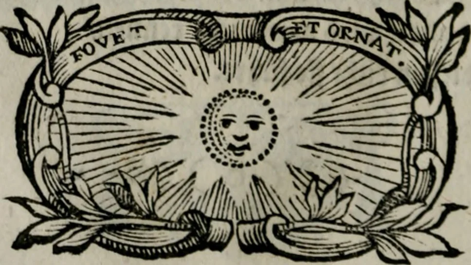 An illustration from Die ihren Gott liebende Seele, vorgestellt in den Sinnbildern des Hermanni Hugonis über seine Pia desideria, und des Ottonis Vaenii, über die Liebe Gottes, mit neuen Kupffern und Versen, welche zielen auf das innere Christenthum, aus dem Frantzösischen ins Teutsche übersetzt, 1743, leaf 403