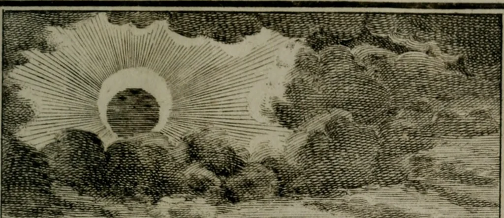 An illustration from Die ihren Gott liebende Seele, vorgestellt in den Sinnbildern des Hermanni Hugonis über seine Pia desideria, und des Ottonis Vaenii, über die Liebe Gottes, mit neuen Kupffern und Versen, welche zielen auf das innere Christenthum, aus dem Frantzösischen ins Teutsche übersetzt, 1743, leaf 62
