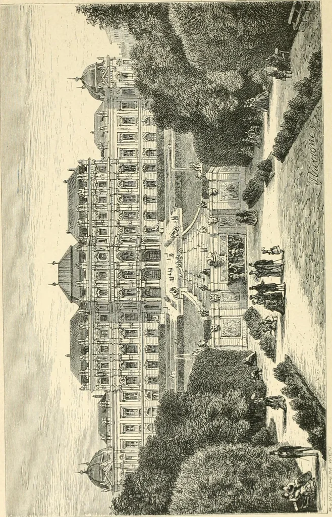 An illustration from Die kaiserlichen Burgen und Schlösser in Bild und Wort. Auf Grund von Quellenwerken dargestellt, 1880, leaf 170