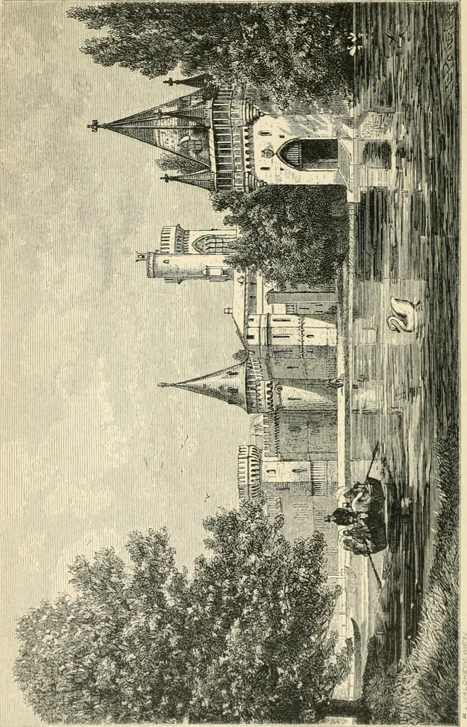 An illustration from Die kaiserlichen Burgen und Schlösser in Bild und Wort. Auf Grund von Quellenwerken dargestellt, 1880, leaf 296