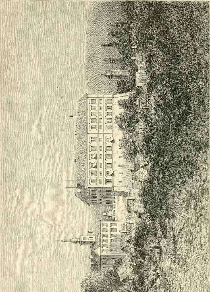 An illustration from Die kaiserlichen Burgen und Schlösser in Bild und Wort. Auf Grund von Quellenwerken dargestellt, 1880, leaf 428