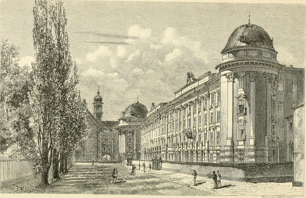 An illustration from Die kaiserlichen Burgen und Schlösser in Bild und Wort. Auf Grund von Quellenwerken dargestellt, 1880, leaf 466