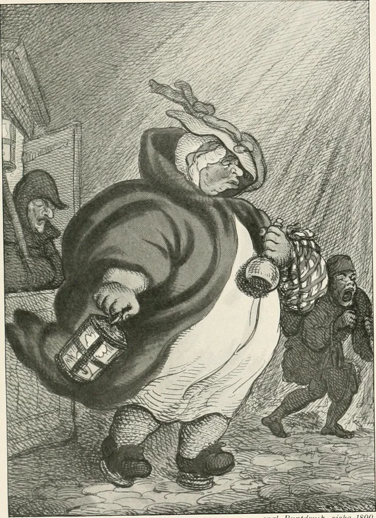 An illustration from Die Karikatur und Satire in der Medizin : mediko-kunsthistorische Studie, 1921, leaf 126