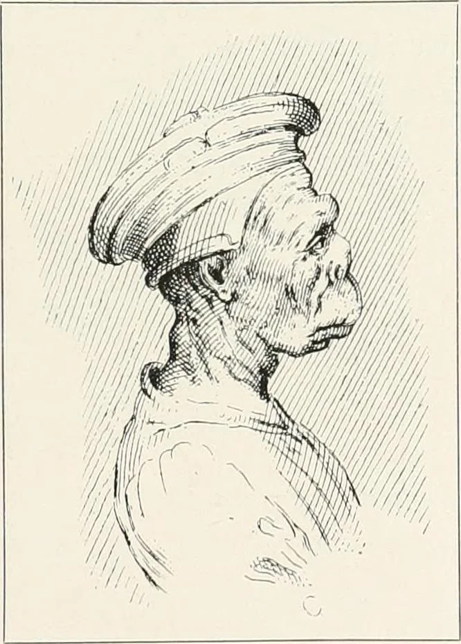An illustration from Die Karikatur und Satire in der Medizin : mediko-kunsthistorische Studie, 1921, leaf 174