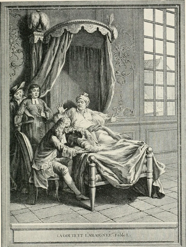 An illustration from Die Karikatur und Satire in der Medizin : mediko-kunsthistorische Studie, 1921, leaf 190