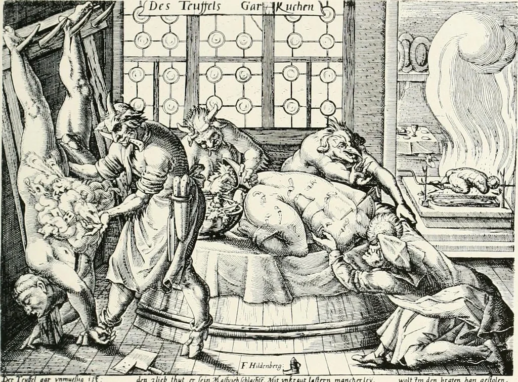An illustration from Die Karikatur und Satire in der Medizin : mediko-kunsthistorische Studie, 1921, leaf 232