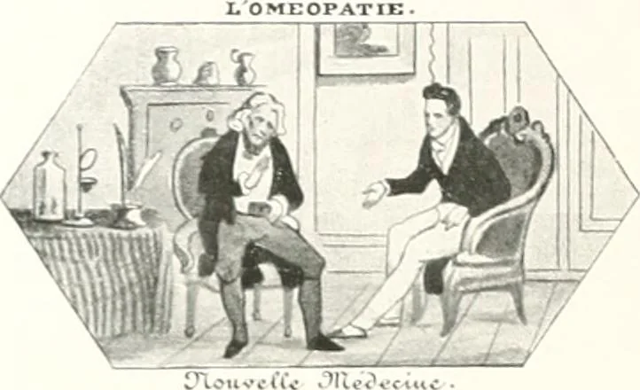 An illustration from Die Karikatur und Satire in der Medizin : mediko-kunsthistorische Studie, 1921, leaf 271