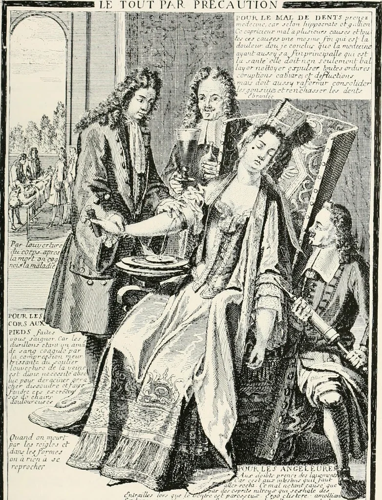 An illustration from Die Karikatur und Satire in der Medizin : mediko-kunsthistorische Studie, 1921, leaf 288