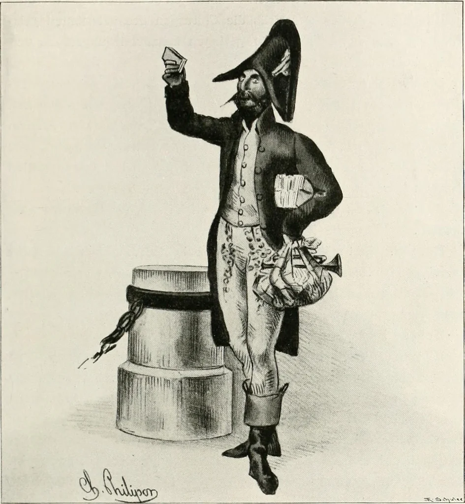 An illustration from Die Karikatur und Satire in der Medizin : mediko-kunsthistorische Studie, 1921, leaf 300