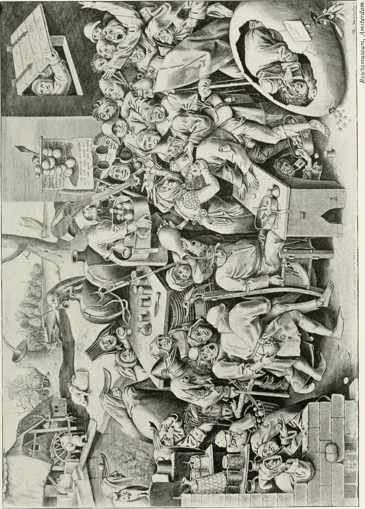 An illustration from Die Karikatur und Satire in der Medizin : mediko-kunsthistorische Studie, 1921, leaf 306
