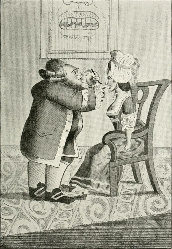 An illustration from Die Karikatur und Satire in der Medizin : mediko-kunsthistorische Studie, 1921, leaf 320