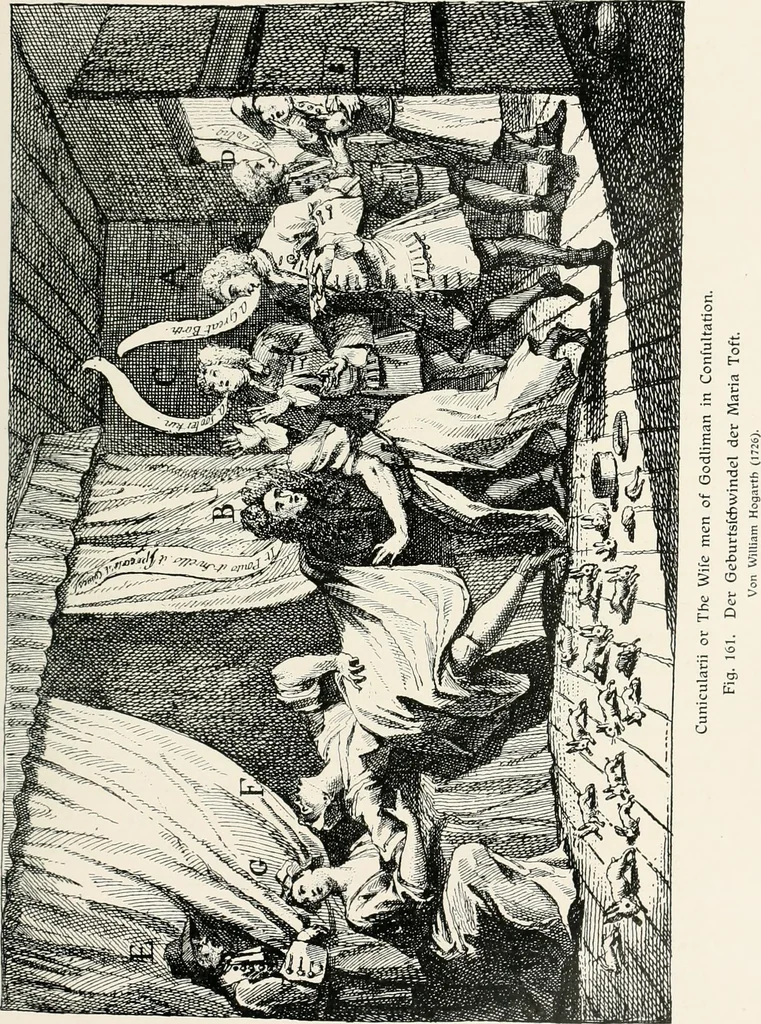 An illustration from Die Karikatur und Satire in der Medizin : mediko-kunsthistorische Studie, 1921, leaf 326