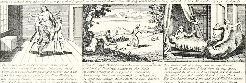 An illustration from Die Karikatur und Satire in der Medizin : mediko-kunsthistorische Studie, 1921, leaf 331