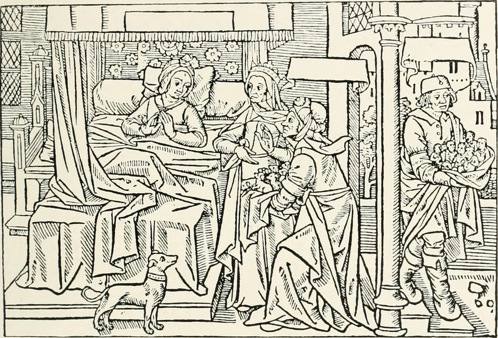 An illustration from Die Karikatur und Satire in der Medizin : mediko-kunsthistorische Studie, 1921, leaf 334