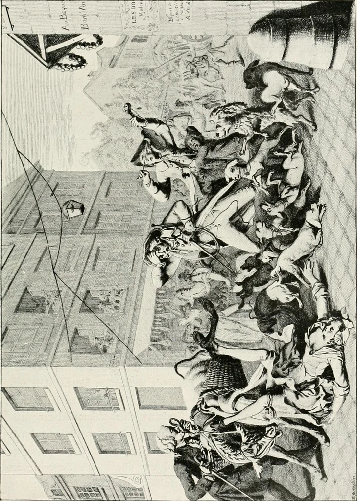 An illustration from Die Karikatur und Satire in der Medizin : mediko-kunsthistorische Studie, 1921, leaf 362