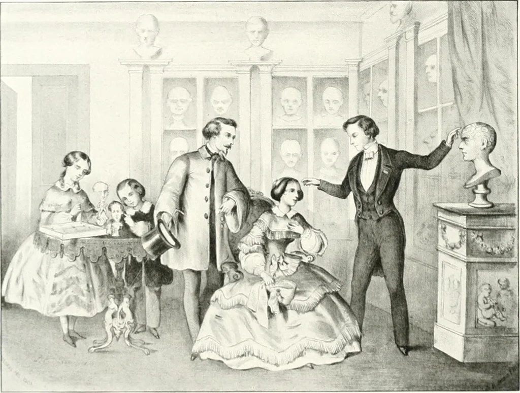 An illustration from Die Karikatur und Satire in der Medizin : mediko-kunsthistorische Studie, 1921, leaf 373