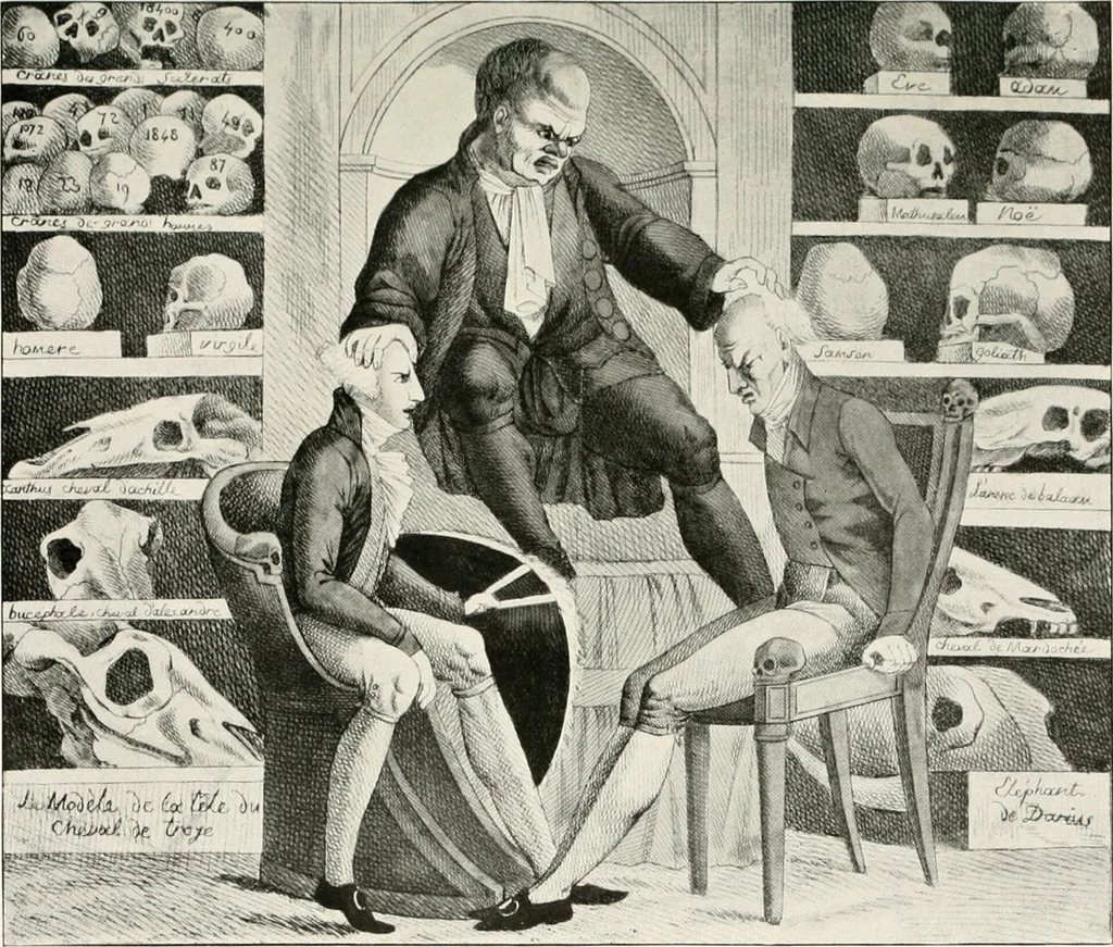 An illustration from Die Karikatur und Satire in der Medizin : mediko-kunsthistorische Studie, 1921, leaf 376